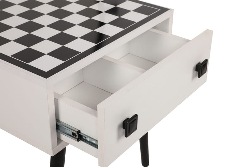 Marilla sjakkbrett 50 cm - Hvit / Svart - Møbler - Bord - Spillebord - Sjakkbord