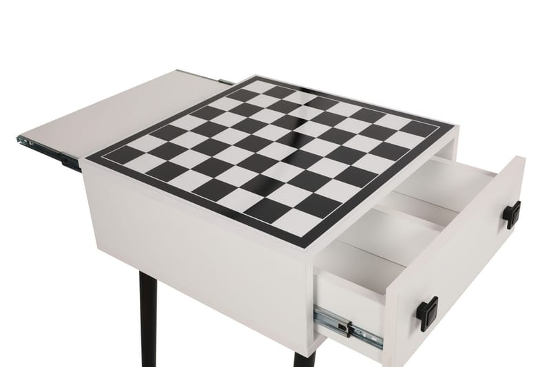 Marilla sjakkbrett 50 cm - Hvit / Svart - Møbler - Bord - Spillebord - Sjakkbord
