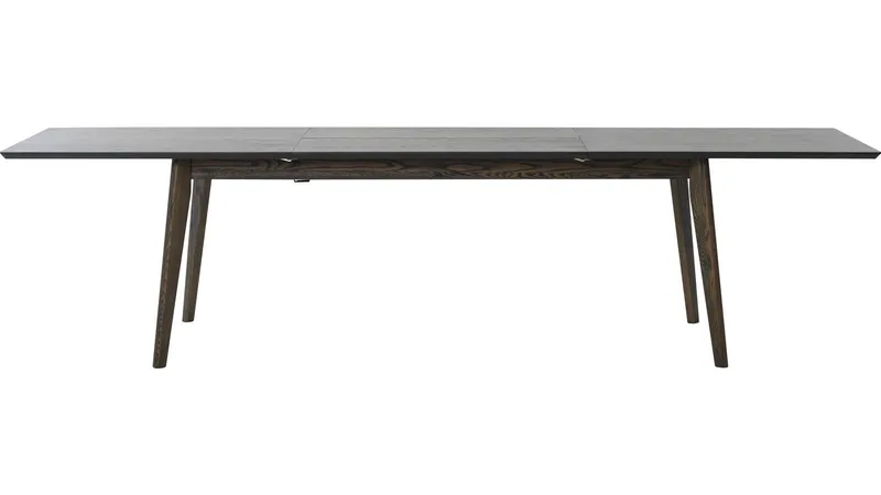 Spisebord Ålvik 200/300x95 cm - Brunlakkert - Møbler - Bord - Spisebord & kjøkkenbord