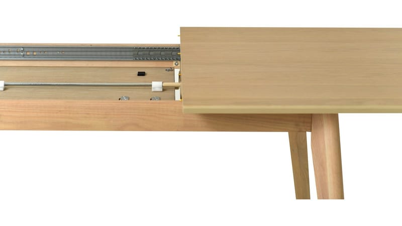 Spisebord Ålvik 200/300x95 cm - Hvitpigmentert eik - Møbler - Bord - Spisebord & kjøkkenbord