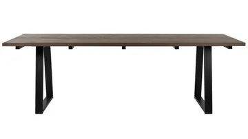 Spisebord Åsmark 240x100 cm - Mørkebrun - Møbler - Bord - Spisebord & kjøkkenbord