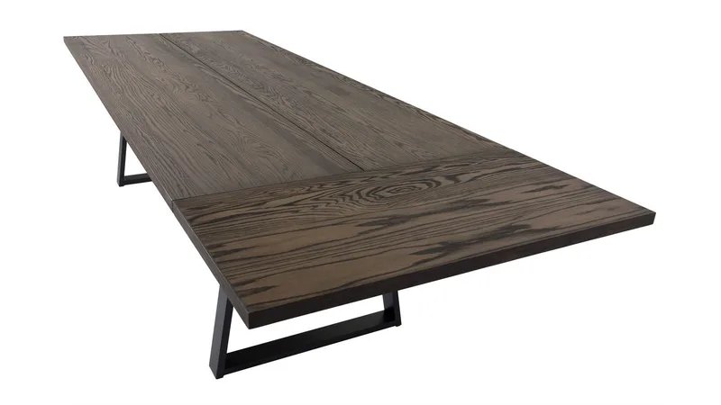 Spisebord Åsmark 240x100 cm - Mørkebrun - Møbler - Bord - Spisebord & kjøkkenbord