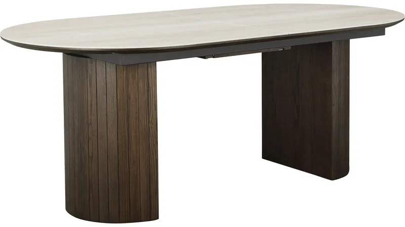 Spisebord Ödalen med Keramisk Topp 190+45 cm, Belfort bru