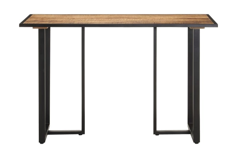 Spisebord 120 cm grovt heltre mangotre - Brun - Møbler - Bord - Spisebord & kjøkkenbord