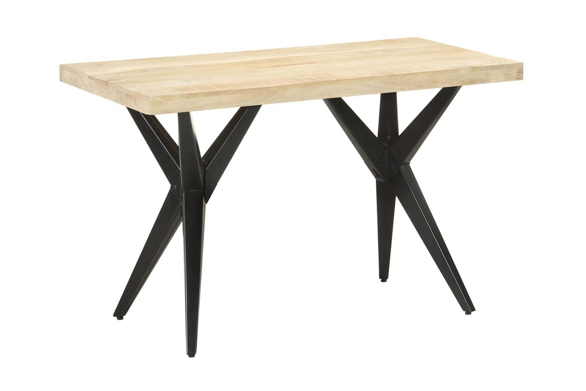 Spisebord 120x60x76 cm heltre mango - Brun - Møbler - Bord - Spisebord & kjøkkenbord
