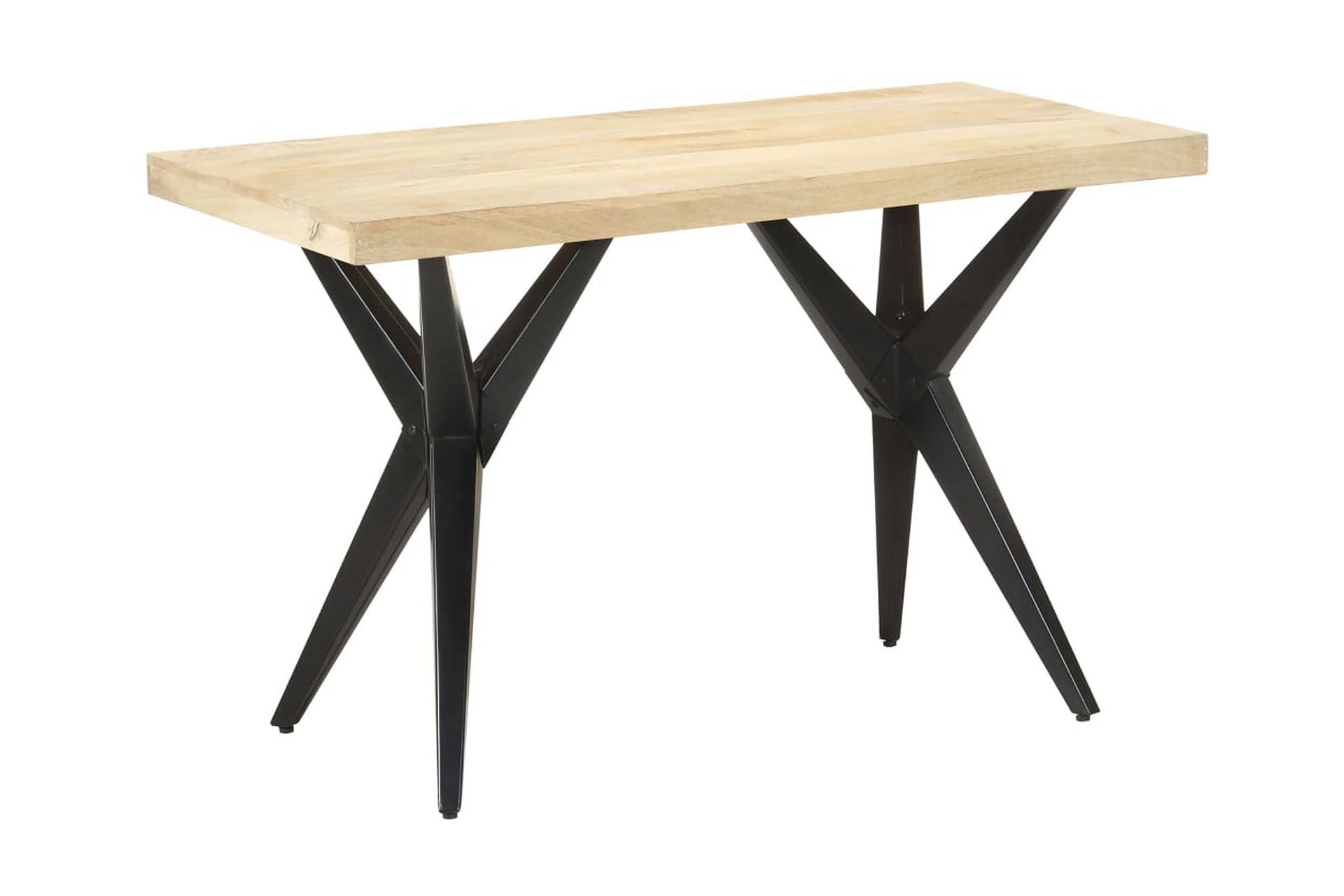 Spisebord 120x60x76 cm heltre mango - Brun - Møbler - Bord - Spisebord & kjøkkenbord