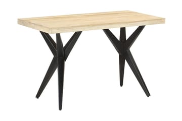 Spisebord 120x60x76 cm heltre mango - Brun - Møbler - Bord - Spisebord & kjøkkenbord