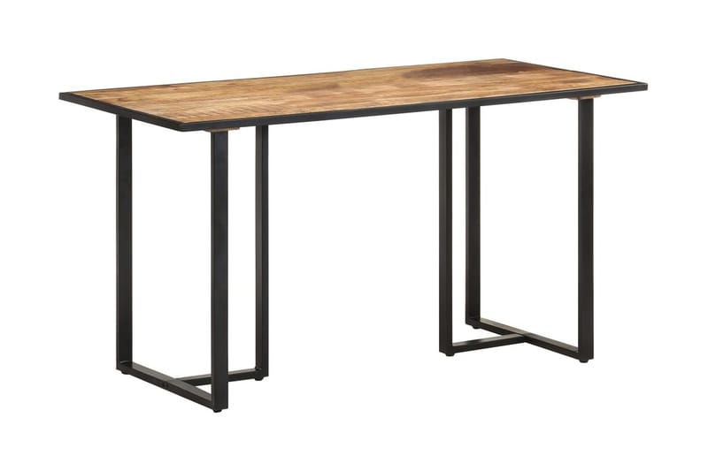 Spisebord 140 cm grovt mangotre - Brun - Møbler - Bord - Spisebord & kjøkkenbord