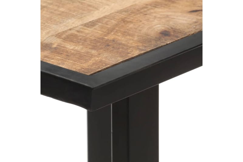 Spisebord 140 cm grovt mangotre - Brun - Møbler - Bord - Spisebord & kjøkkenbord