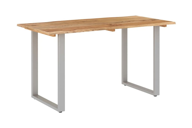 Spisebord 140x70x76 cm heltre akasie - Brun - Spisebord & kjøkkenbord