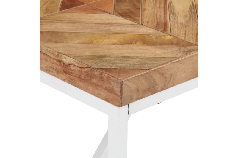Spisebord 140x70x76 cm heltre akasie og mango - Brun - Spisebord & kjøkkenbord