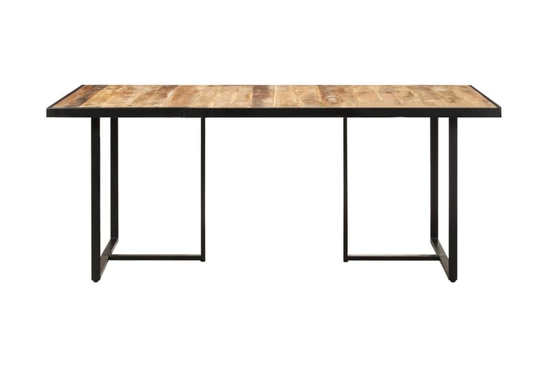Spisebord 160 cm grovt mangotre - Brun - Møbler - Bord - Spisebord & kjøkkenbord