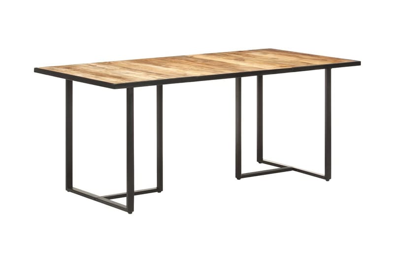 Spisebord 180 cm grovt mangotre - Brun - Møbler - Bord - Spisebord & kjøkkenbord