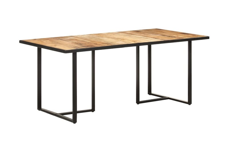 Spisebord 180 cm grovt mangotre - Brun - Møbler - Bord - Spisebord & kjøkkenbord