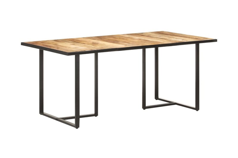 Spisebord 180 cm grovt mangotre - Brun - Møbler - Bord - Spisebord & kjøkkenbord