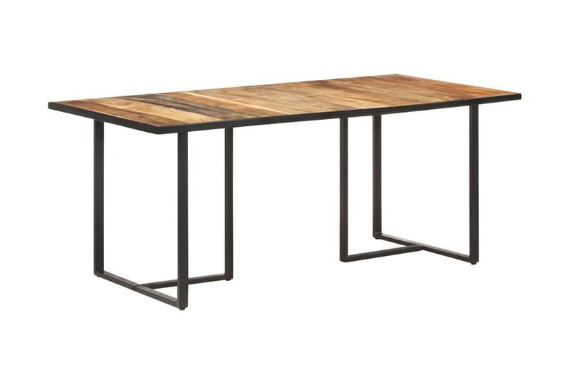 Spisebord 180 cm grovt mangotre - Brun - Møbler - Bord - Spisebord & kjøkkenbord