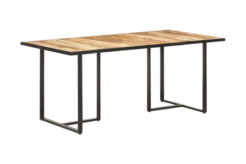 Spisebord 180 cm grovt mangotre - Brun - Møbler - Bord - Spisebord & kjøkkenbord
