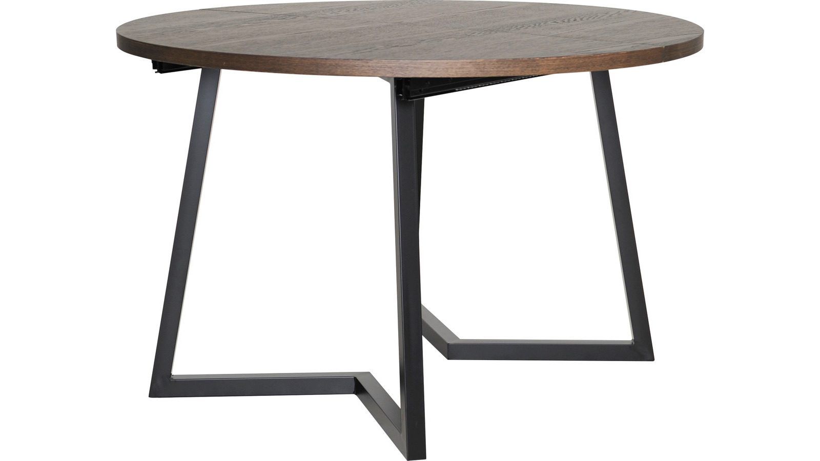 Spisebord Brisjö inkl 2 Tillegg Ø120 - 200 cm - Brun