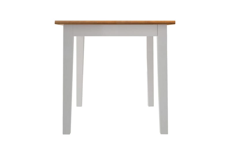 Spisebord Dakota Hvit/Honning - Hvit/Honning - Møbler - Bord - Spisebord & kjøkkenbord