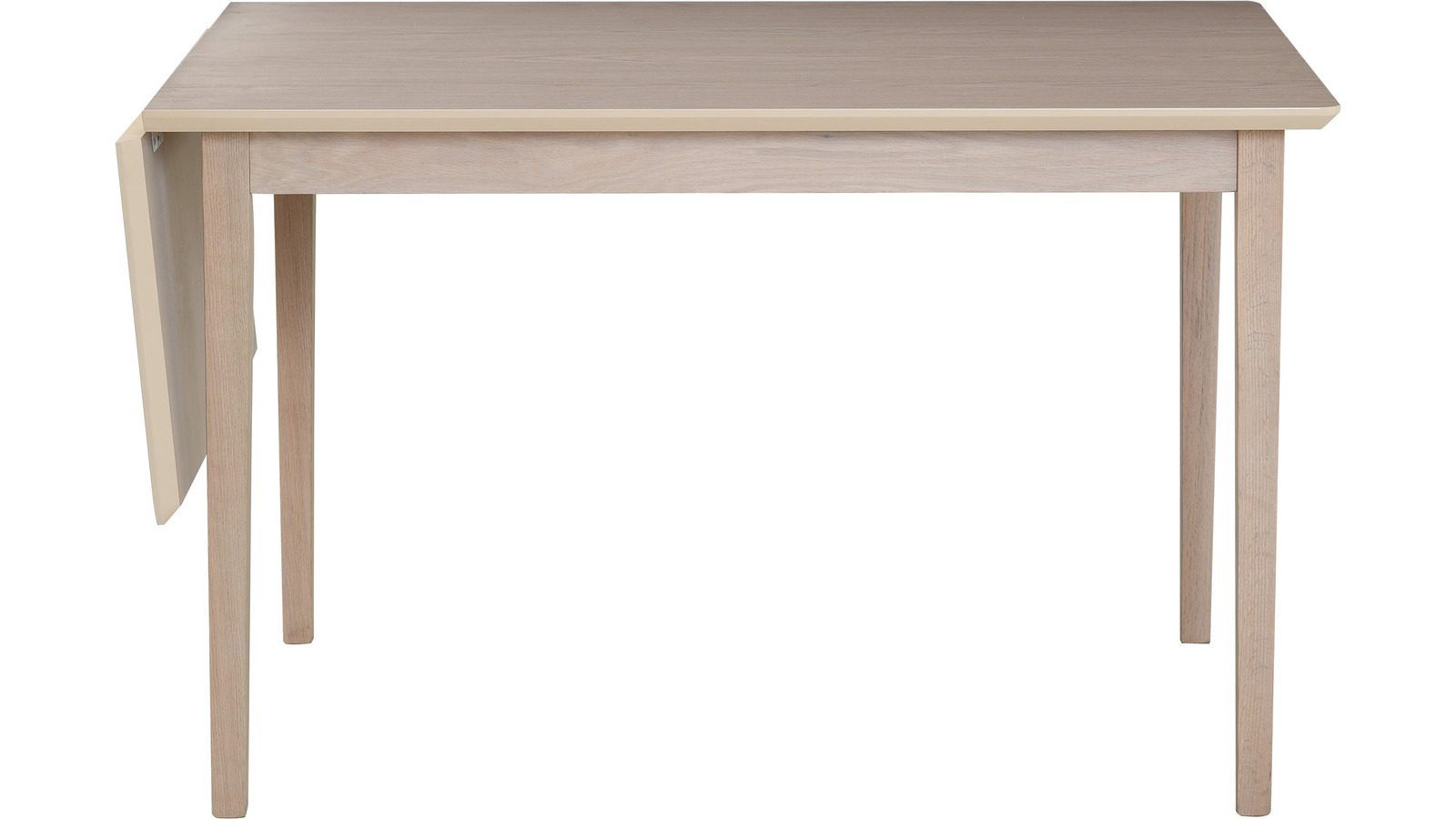Spisebord Drevik med Klaff 120x85 cm - Hvit