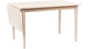 Spisebord Drevik med Klaff 120x85 cm - Hvit - Møbler - Bord - Spisebord & kjøkkenbord