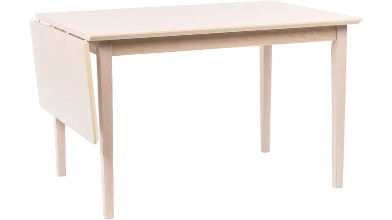 Spisebord Drevik med Klaff 120x85 cm - Hvit - Møbler - Bord - Spisebord & kjøkkenbord