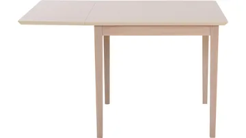 Spisebord Drevik med Klaff 85x85 cm - Hvit - Møbler - Bord - Spisebord & kjøkkenbord
