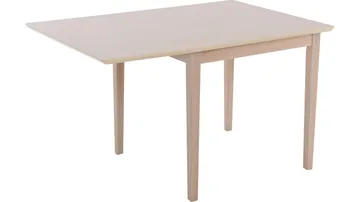 Spisebord Drevik med Klaff 85x85 cm - Hvit - Møbler - Bord - Spisebord & kjøkkenbord