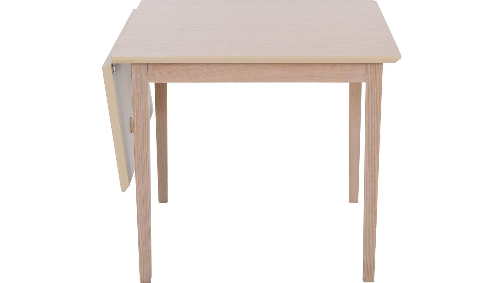 Spisebord Drevik med Klaff 85x85 cm - Hvit
