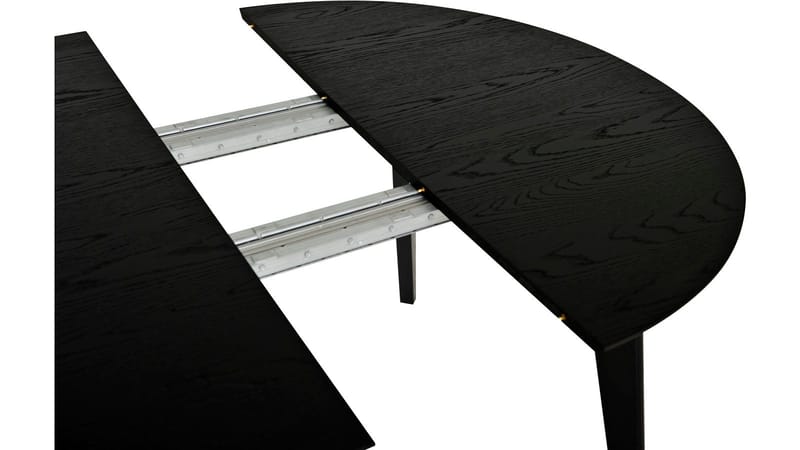 Spisebord Falmar 110 cm - Svartlakkert - Møbler - Bord - Spisebord & kjøkkenbord