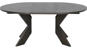Spisebord Fjorden Med 1 Tillegg 130 cm - Brun - Møbler - Bord - Spisebord & kjøkkenbord