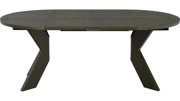 Spisebord Fjorden Med 2 Tillegg 105 cm - Brun - Møbler - Bord - Spisebord & kjøkkenbord