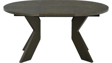 Spisebord Fjorden Med 2 Tillegg 105 cm - Brun - Møbler - Bord - Spisebord & kjøkkenbord