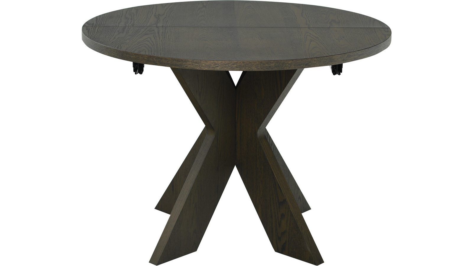 Spisebord Fjorden Med 2 Tillegg 105 cm - Brun