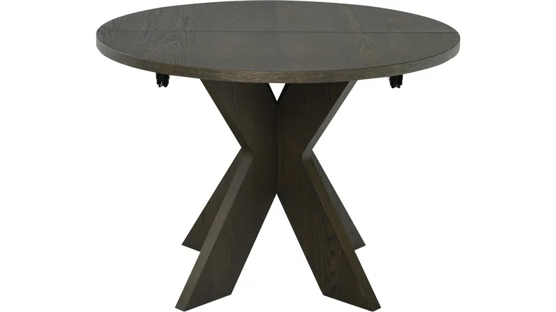 Spisebord Fjorden Med 2 Tillegg 105 cm, Brun