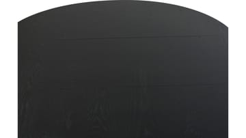 Spisebord Fjorden Med 2 Tillegg 105 cm - Svartlakkert eikefiner - Møbler - Bord - Spisebord & kjøkkenbord