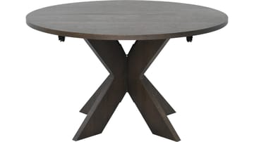 Spisebord Fjorden Med 2 Tillegg 130 cm - Brun - Møbler - Bord - Spisebord & kjøkkenbord