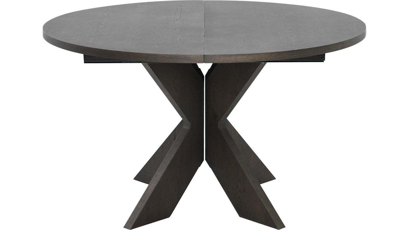 Spisebord Fjorden Med 2 Tillegg 130 cm - Brun