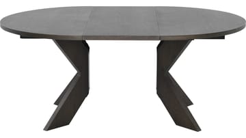 Spisebord Fjorden Med 2 Tillegg 130 cm - Brun - Møbler - Bord - Spisebord & kjøkkenbord