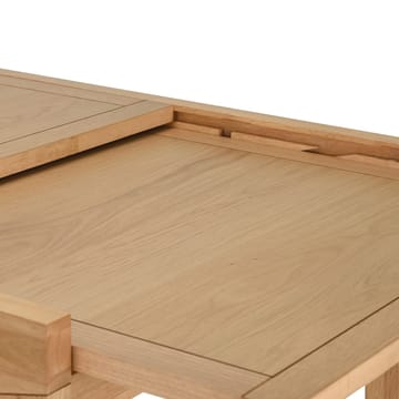 Spisebord HOME4YOU Bowen 90+90x90x76 cm Eik - Eik - Møbler - Bord - Spisebord & kjøkkenbord