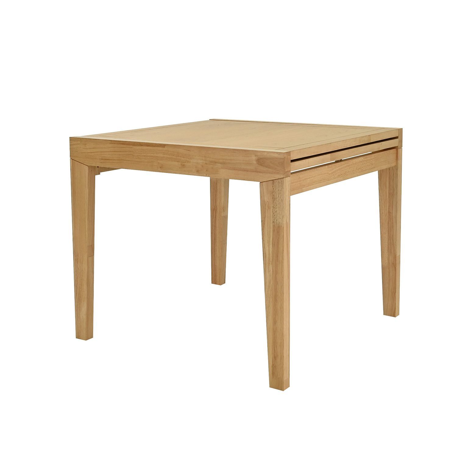 Spisebord HOME4YOU Bowen 90+90x90x76 cm Eik - Eik