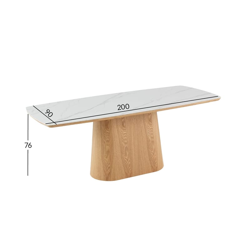 Spisebord HOME4YOU Chase 200x90x76 cm - Møbler - Bord - Spisebord & kjøkkenbord