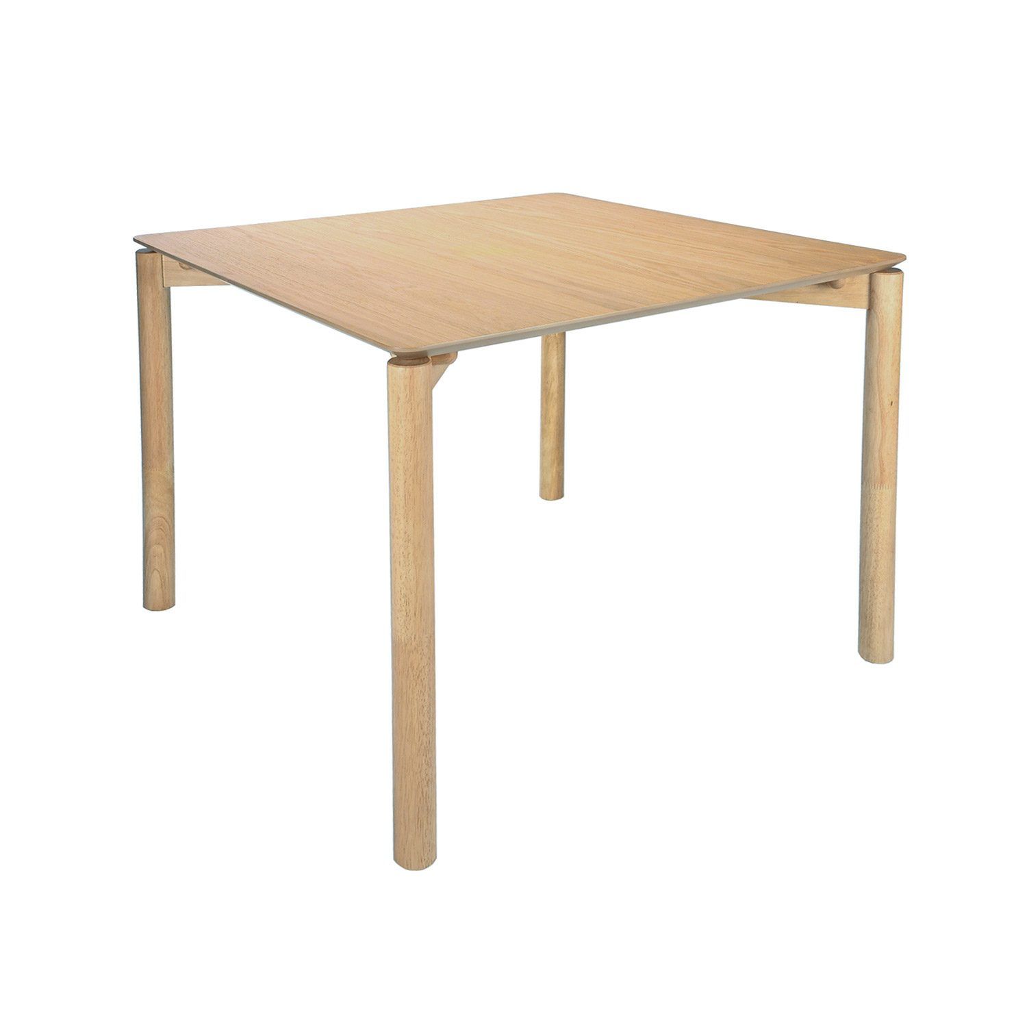 Spisebord HOME4YOU Gardenia 90x90x75 cm Eik - Eik