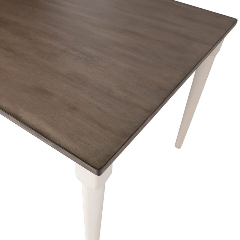 Spisebord HOME4YOU Janelle 183x91x75 cm grå/hvit - Grå/hvit - Møbler - Bord - Spisebord & kjøkkenbord