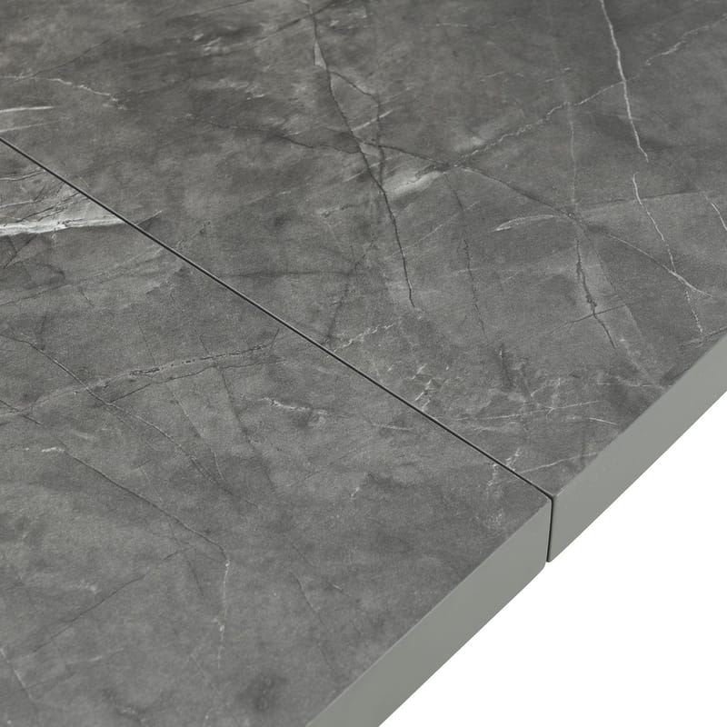 Spisebord HOME4YOU Ramona 180/220x90x75 cm Betong - Betong - Møbler - Bord - Spisebord & kjøkkenbord