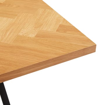 Spisebord HOME4YOU Rowan 200x90x75 cm Fiskebensmønstret eik - eik - Møbler - Bord - Spisebord & kjøkkenbord