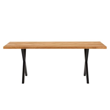 Spisebord HOME4YOU Rowan 200x90x75 cm Fiskebensmønstret eik - eik - Møbler - Bord - Spisebord & kjøkkenbord
