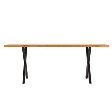 Spisebord HOME4YOU Rowan 200x90x75 cm Fiskebensmønstret eik - eik - Møbler - Bord - Spisebord & kjøkkenbord