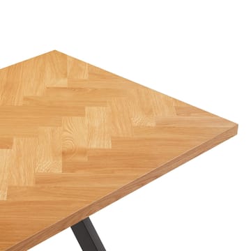 Spisebord HOME4YOU Rowan 200x90x75 cm Fiskebensmønstret eik - eik - Møbler - Bord - Spisebord & kjøkkenbord