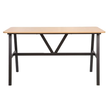 Spisebord HOME4YOU Svea 140x70x76 cm Ask/Svart - ask/svart - Møbler - Bord - Spisebord & kjøkkenbord